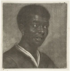 Kop van een zwarte man, ca. 1660-70