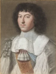Portret van Lodewijk XIV, koning van Frankrijk 1638-1715, 1660