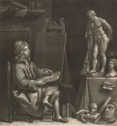 Zelfportret als jonge man