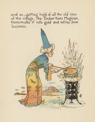 Illustratie voor Legends for Lionel door Walter Crane