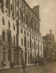 Gebouwen representatief voor New London in Moorgate Street, ca. 1935