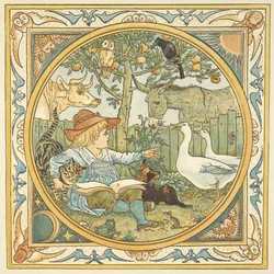 Kleurenillustratie voor 