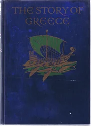 Ontwerp voor voorplaat, illustratie uit Het Verhaal van Griekenland, 1930s
