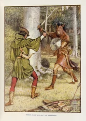 Robin Hood en Guy van Gisborne