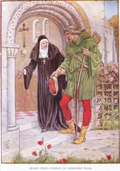Robin Hood komt naar Kirkley Hall, ca. 1920