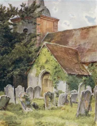 Het New Forest: Brokenhurst Kerk
