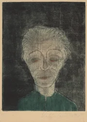 Vermoeide Man (Zelfportret)