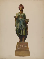 Sigarenwinkelbeeld, ca. 1937