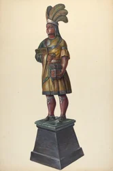 Sigarenwinkel Indiaan, ca. 1937