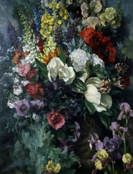 Stilleven van bloemen