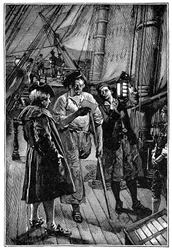 Illustratie door Walter Paget (1863-1935) voor de roman 