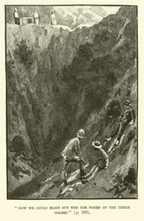 Illustratie voor King Solomons Mines door H. Rider Haggard