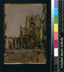 Kerk van St Jacques, Dieppe, 1899-1900