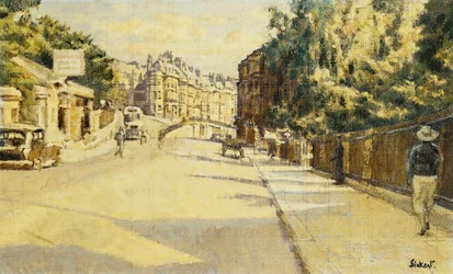 London Street, Bath, kijkend naar Walcot
