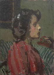 Portret van mevrouw Barrett