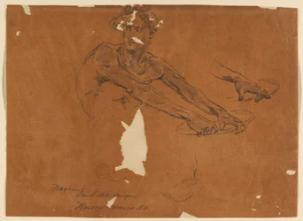 Studie voor bankbiljetontwerp