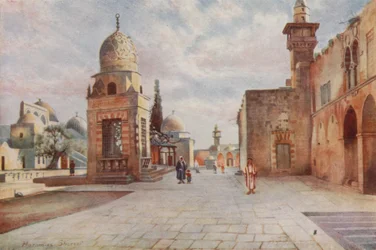 Jeruzalem: De Koepel van Kait Bey, Haram-el-Shereef
