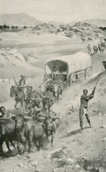 De Grote Boeren Trek naar Natal in 1835-36