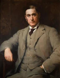 Portret van wethouder Charles Gabriel Beale