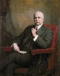 Portret van Sir Edward Hopkinson Holden (1848-1919) Eerste Baronet 1911