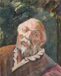 Portret van een oude man