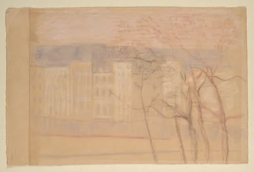 Rij huizen in Parijs, Quai d