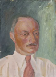 Portret van een heer
