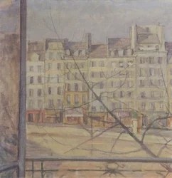 Parijs - Uitzicht vanaf Quai d