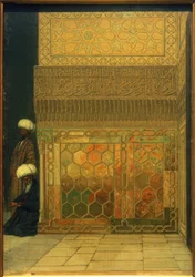 Hoek in het Gur-Emir-mausoleum