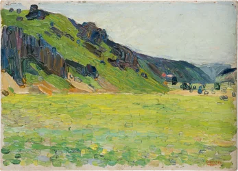 Kallmünz - Lichtgroene bergen