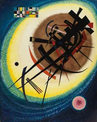 Kandinsky - In het heldere ovaal, 1925