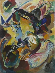 Kandinsky - Paneel voor Edwin R. Campbell nr. 2, 1914