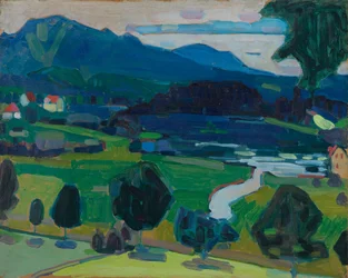 Murnau - Uitzicht over de Staffelsee