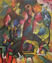 Schilderij met een boogschutter, 1909