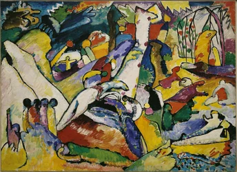 Schets voor Compositie II, 1909-1910