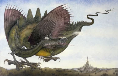 Draak in de vlucht