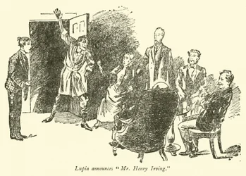 Lupin kondigt Mr Henry Irving aan