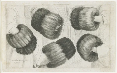 Een Muff in Vijf Zichten, 1645-1646
