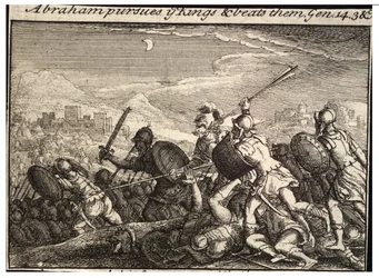 Abraham vecht tegen de koningen. Staat 2