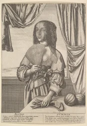 Aestas - Zomer Driekwart lengte seizoenen, 1641