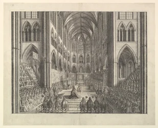 Kroningsprocessie van Karel II, 1662.