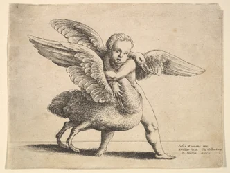 Cupido en de Zwaan, 1652