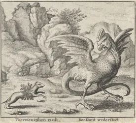 Fabel van de basilisk en de wezel