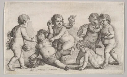 Vijf jongens en een satyr
