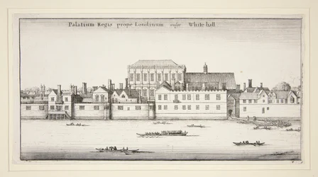 Vier gezichten op Westminster, Lambeth en Whitehall, uit de serie Londense gezichten