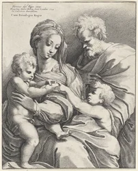 Heilige Familie met Johannes de Doper