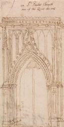 In de Sint-Pauluskerk, Een van de Koor Deuren