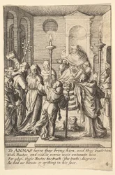 Jezus voor Annas