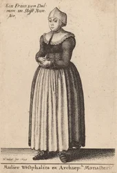 Mulier Westphalica uit Aartsbisdom Monasteri, 1643
