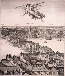 Panoramisch uitzicht op Londen